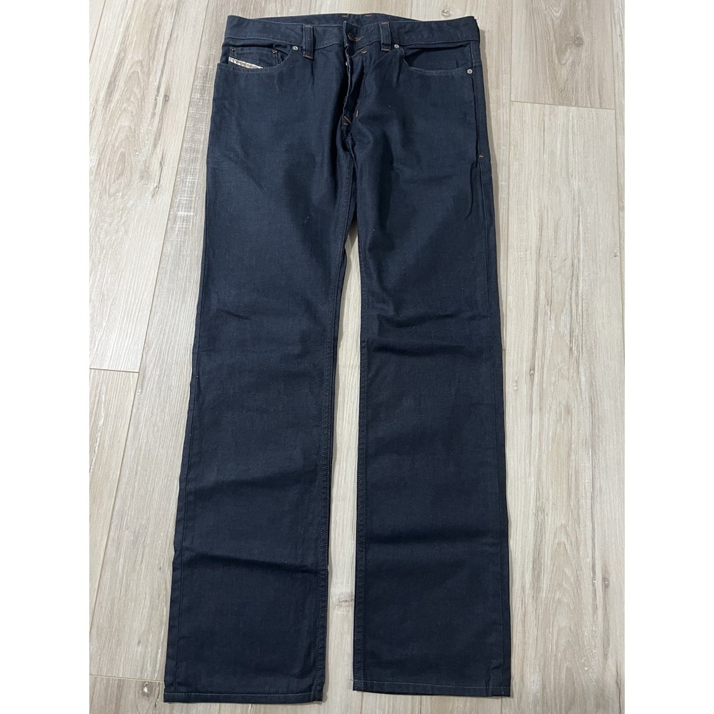 DIESEL SAFADO (0661D) REGULAR SLIM STRAIGHT JEANS 31/32(actual 34/32) Buttonfly
